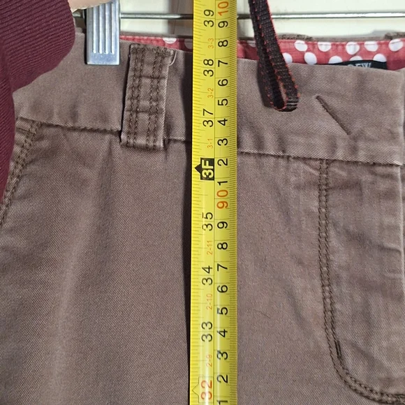 J Crew Womens Size 8 Short City Fit Mauve Brown Remi Chino Pants Stretch EUC - Picture 8 of 11